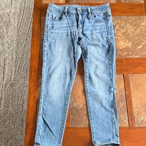 American Eagle Outfitters Light Blue Skinny Jeans